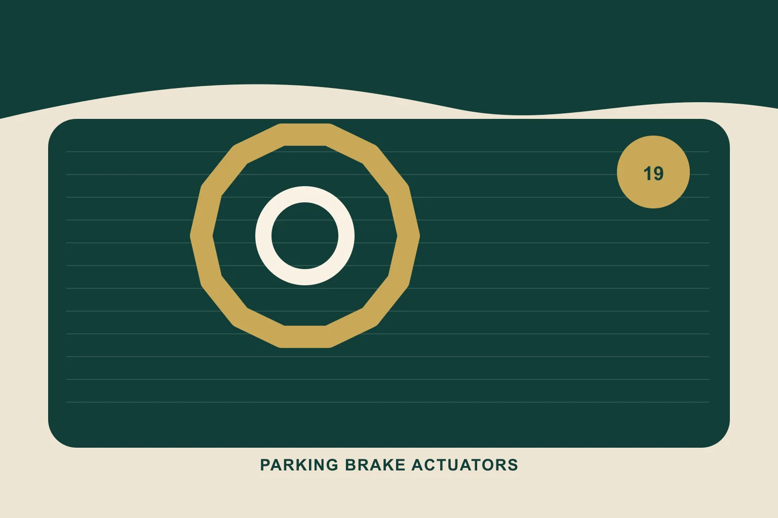 Electric parking brake motor with geared housing and sealed connector technical identification illustration for a Toyota RAV4 wholesale inquiry